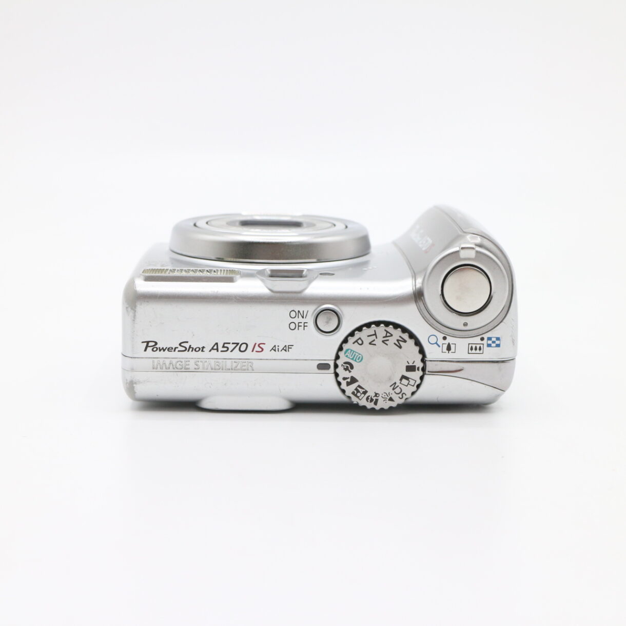 【並品】CANON キヤノン デジタルカメラ PowerShot (パワーショット) A570IS PSA570IS #LE2028533 - 画像 (9)