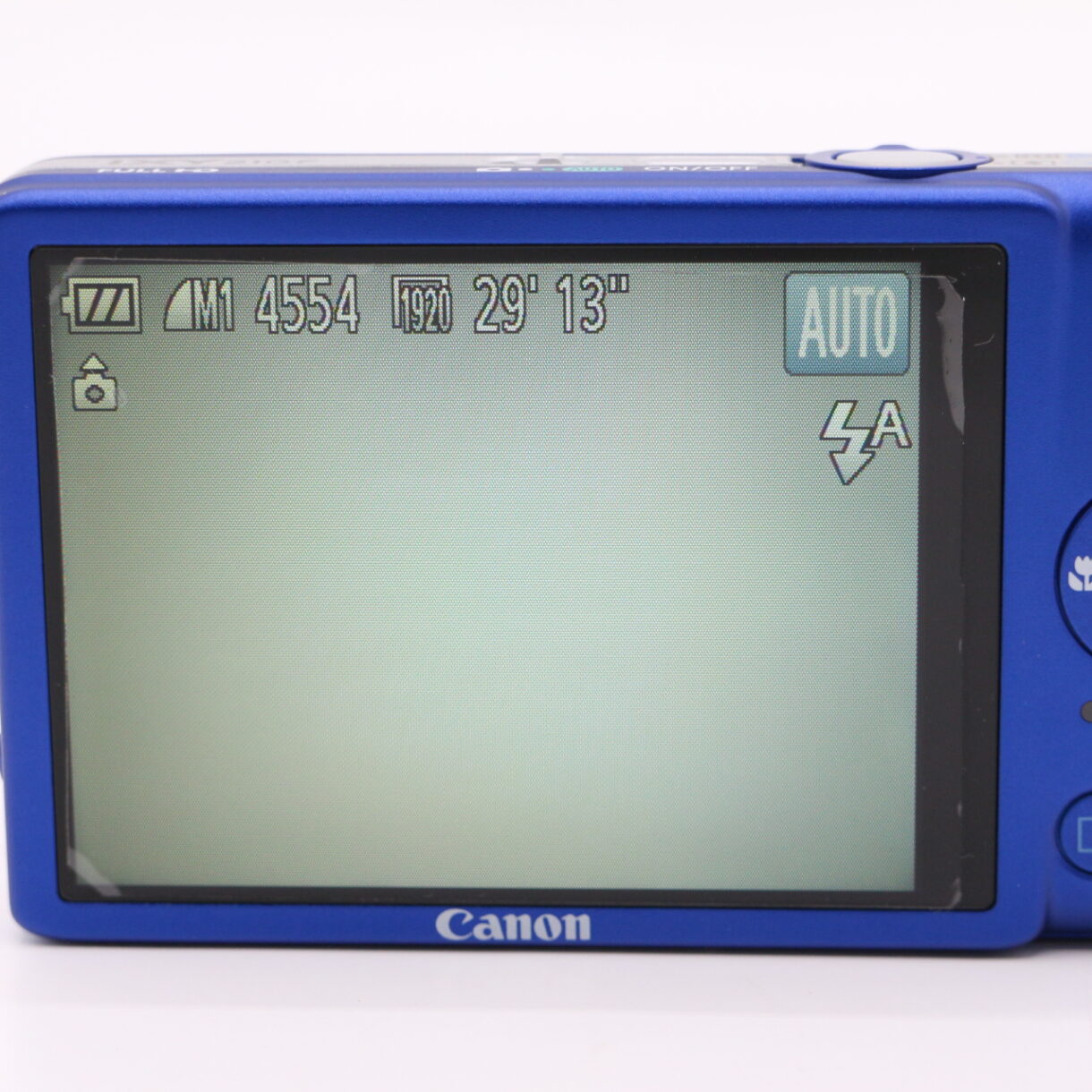 【良品】CANON キヤノン デジタルカメラ IXY 210F ブルー IXY210F(BL) #LE2028530 - 画像 (12)