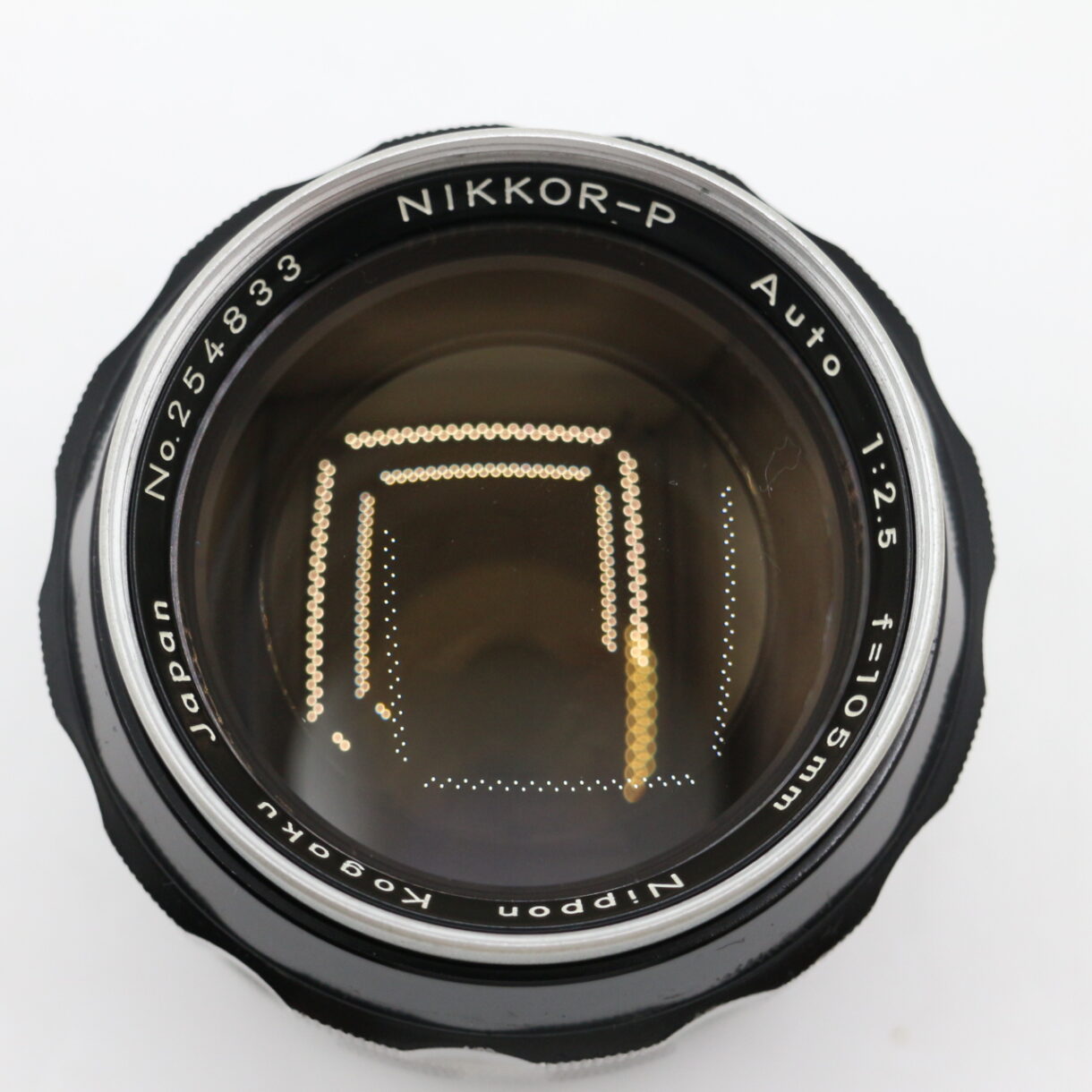 【良品】NIKON ニコン NIKKOR-P Auto 105mm F2.5 非Ai ニッコール ピー オート #LE2027532 - 画像 (5)