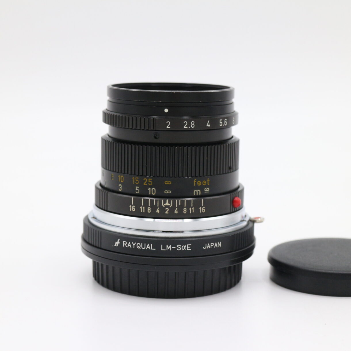 【良品】LEICA ライカ SUMMICRON ズミクロンM 50mm F2 ブラック(2代目) GERMANY #LE2027511