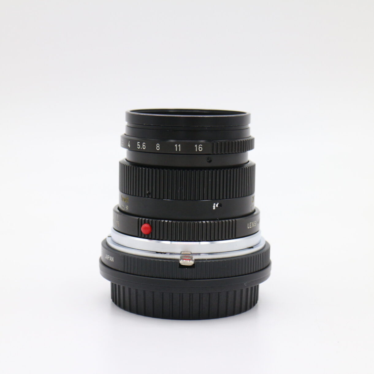 【良品】LEICA ライカ SUMMICRON ズミクロンM 50mm F2 ブラック(2代目) GERMANY #LE2027511 - 画像 (2)