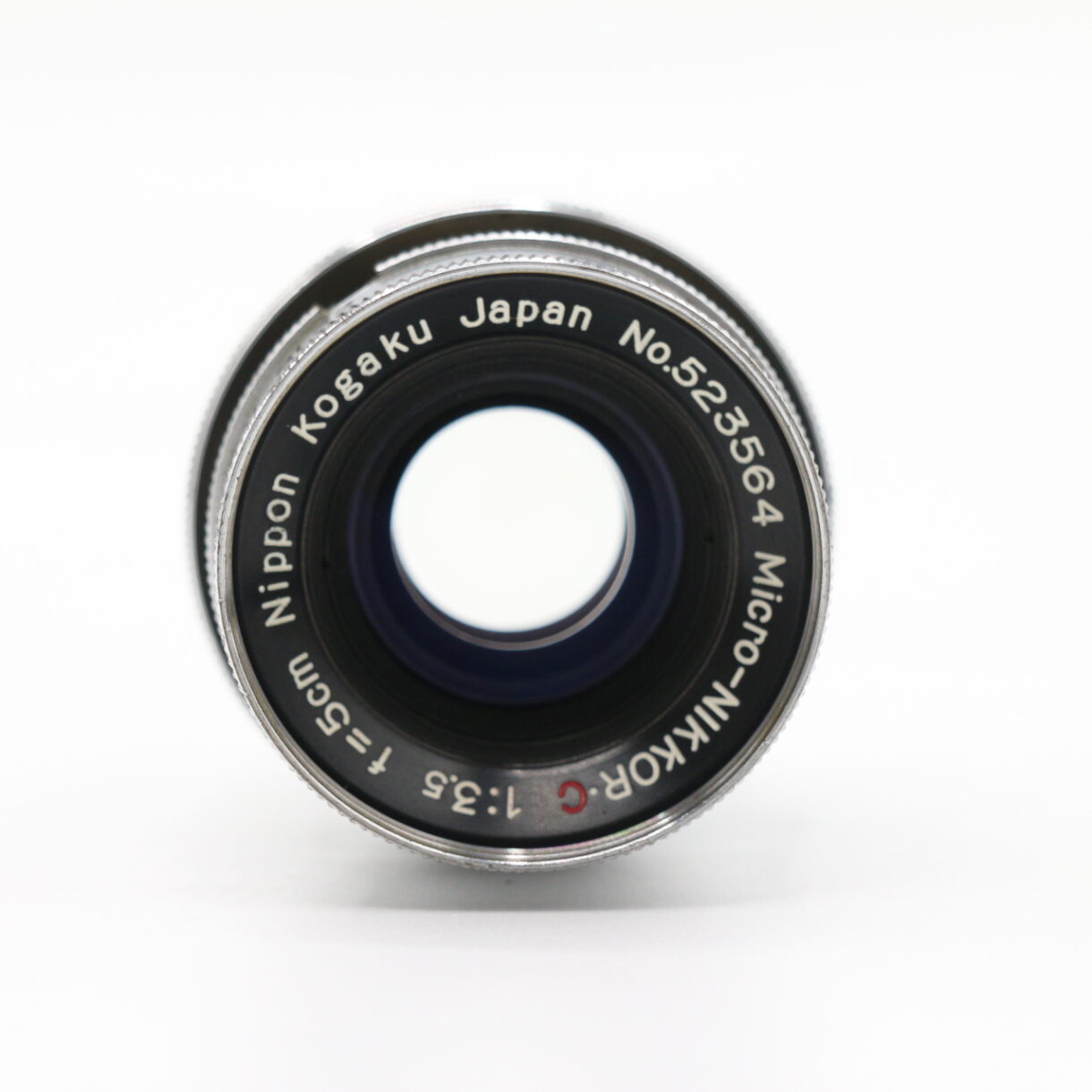 【良品】NIKON ニコン 日本光学 Micro-NIKKOR・C 5cm F3.5 マイクロ ニッコール Sマウント #LE2027585 - 画像 (5)