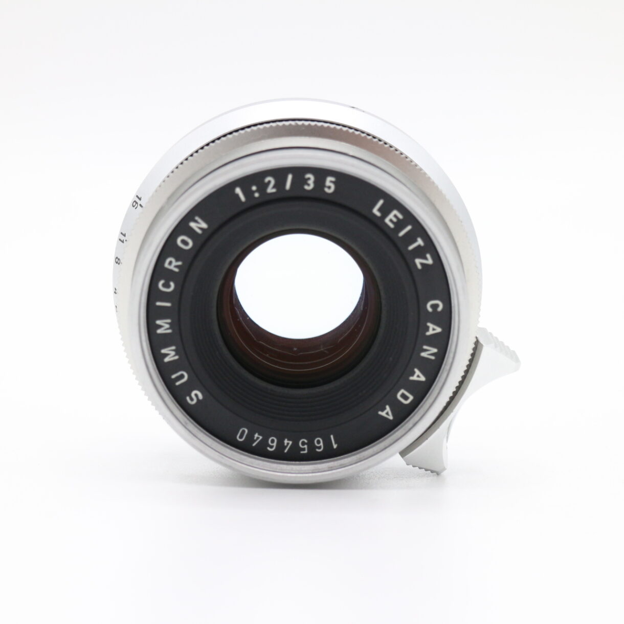 【良品】LEICA ライカ Summicron ズミクロン Leitz Canada 35mm f2 ライツ カナダ シルバーレンズ 8枚玉 #LE2027515 - 画像 (5)