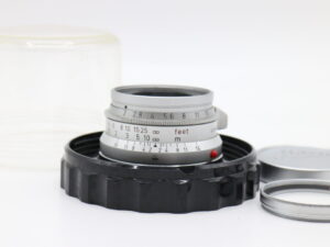 【良品】LEICA ライカ SUMMICRON ズミクロン LEITZ WETZLAR 35mm F2 ライツ シルバー 8枚玉 GERMANY #LE20275181
