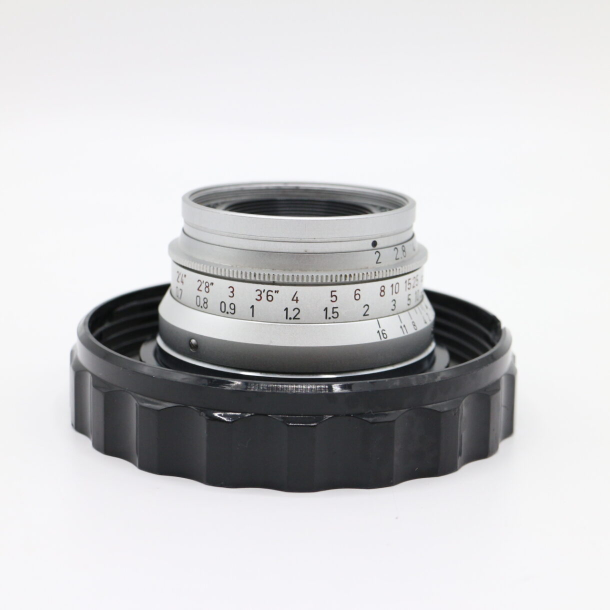 【良品】LEICA ライカ SUMMICRON ズミクロン LEITZ WETZLAR 35mm F2 ライツ シルバー 8枚玉 GERMANY #LE20275181 - 画像 (4)