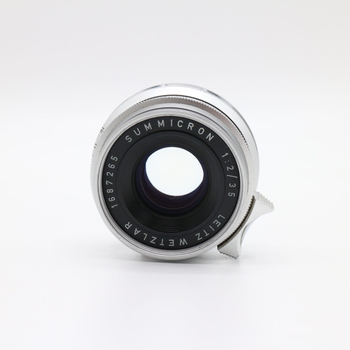 【良品】LEICA ライカ SUMMICRON ズミクロン LEITZ WETZLAR 35mm F2 ライツ シルバー 8枚玉 GERMANY #LE20275181 - 画像 (5)