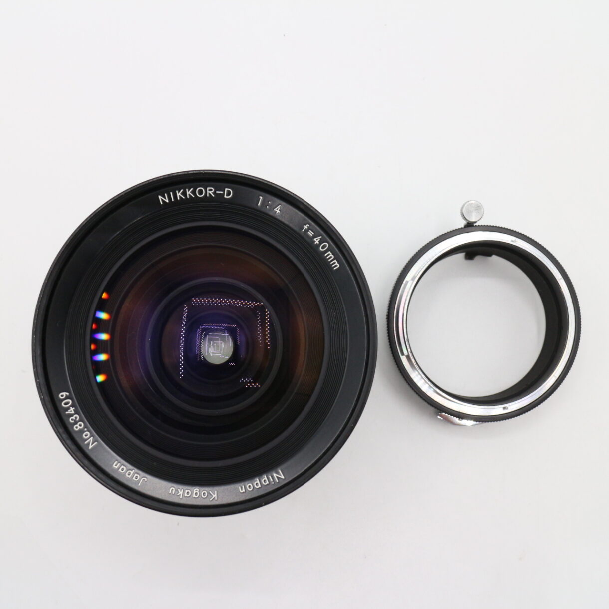【良品】NIKON ニコン NIKKOR-D 40mm F4 Bronica ブロニカ S S2 S2A EC用 #LE2027550 - 画像 (7)