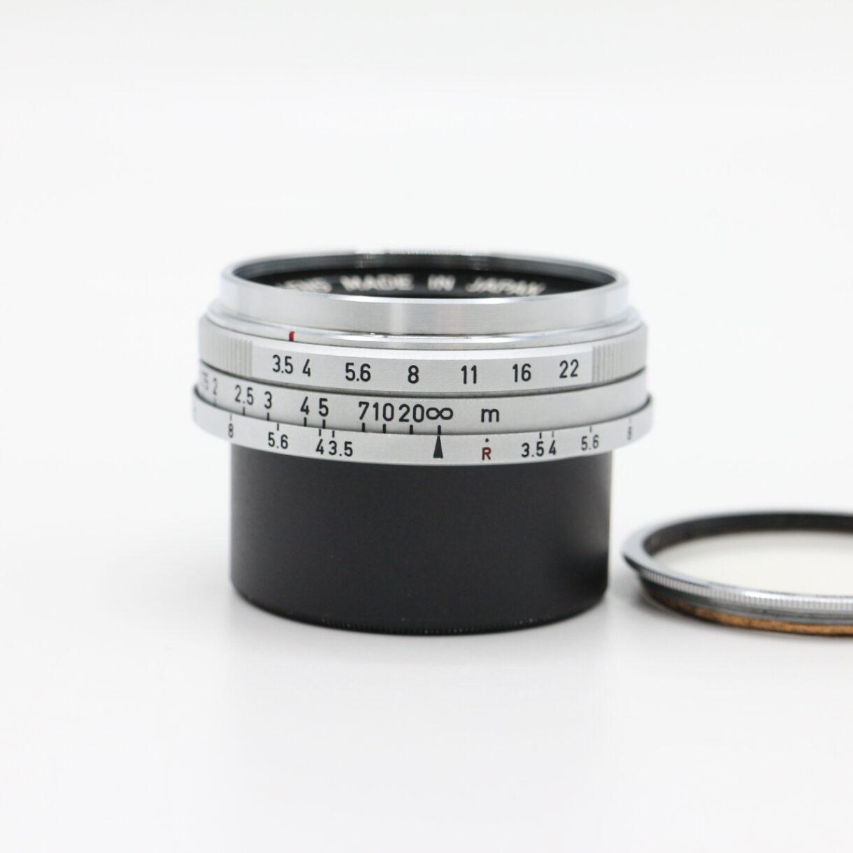 【良品】CANON キヤノン LENS 25mm F3.5 L39マウント #LE2027602