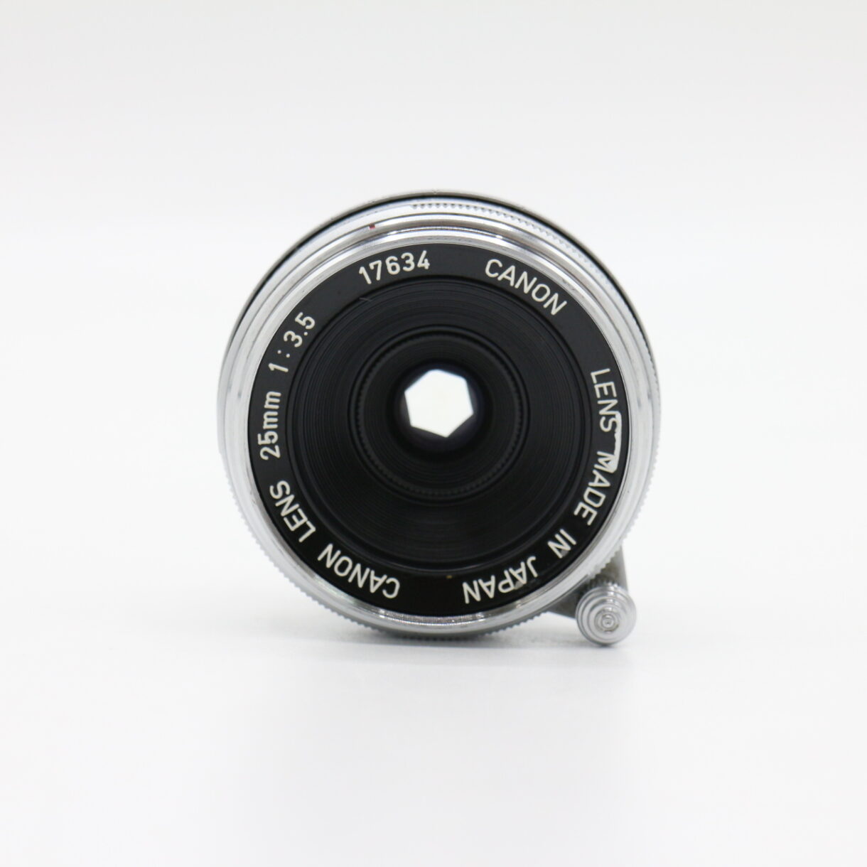 【良品】CANON キヤノン LENS 25mm F3.5 L39マウント #LE2027602 - 画像 (5)