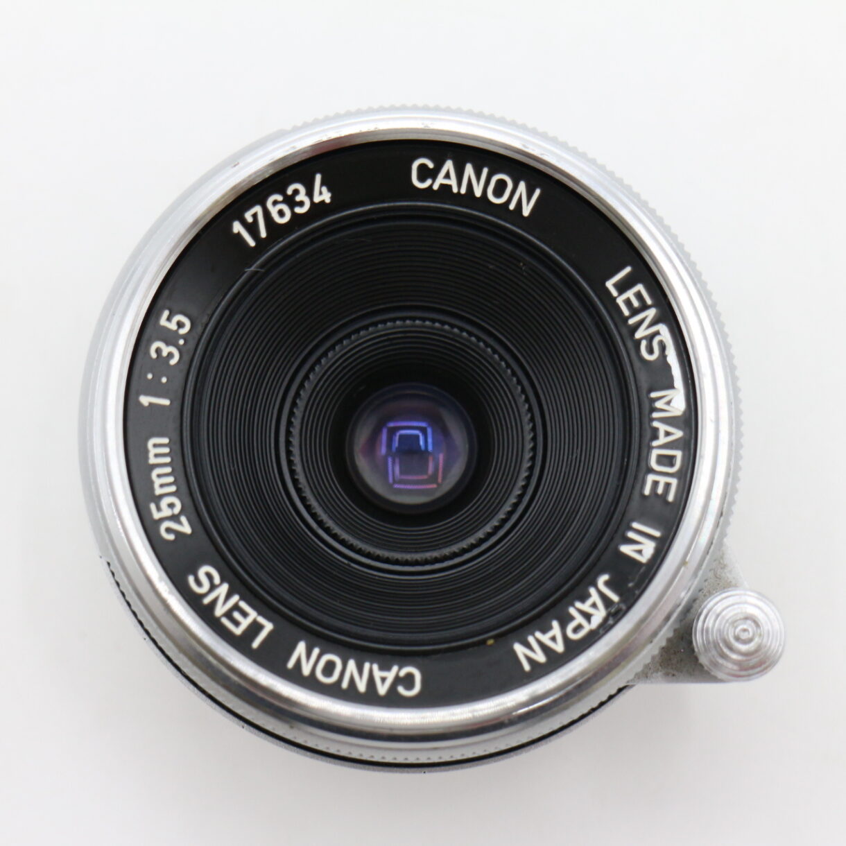【良品】CANON キヤノン LENS 25mm F3.5 L39マウント #LE2027602 - 画像 (7)