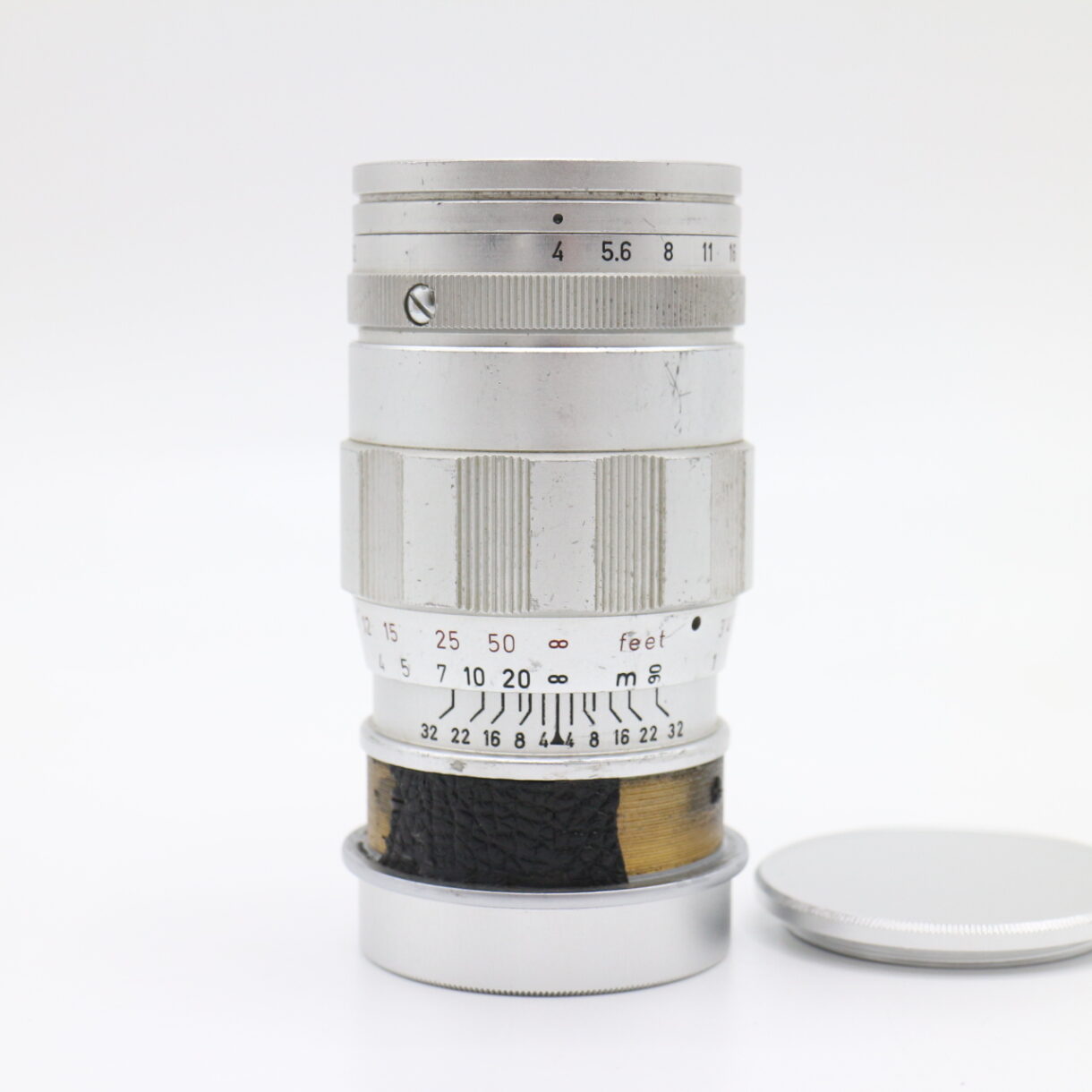 【良品】LEICA ライカ Elmar 90mm F4 Triplet Mマウント 単焦点レンズ マニュアルフォーカス エルマー トリプレット #LE2027357