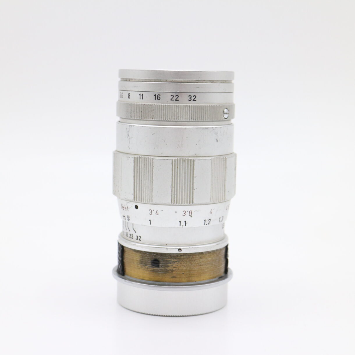【良品】LEICA ライカ Elmar 90mm F4 Triplet Mマウント 単焦点レンズ マニュアルフォーカス エルマー トリプレット #LE2027357 - 画像 (6)