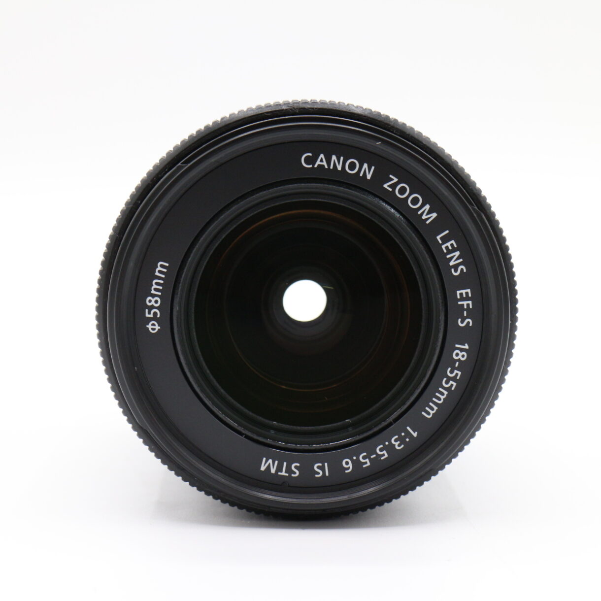【良品】CANON キヤノン EF-S 18-55mm F3.5-5.6 IS STM ズームレンズ #LE2029111 - 画像 (7)