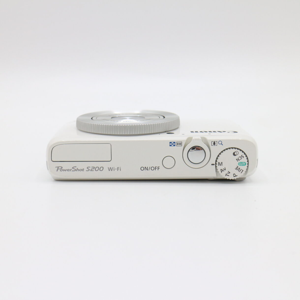 【良品】CANON キヤノン PowerShot S200 ホワイト パワーショット デジタルカメラ コンデジ #LE2029080 - 画像 (11)
