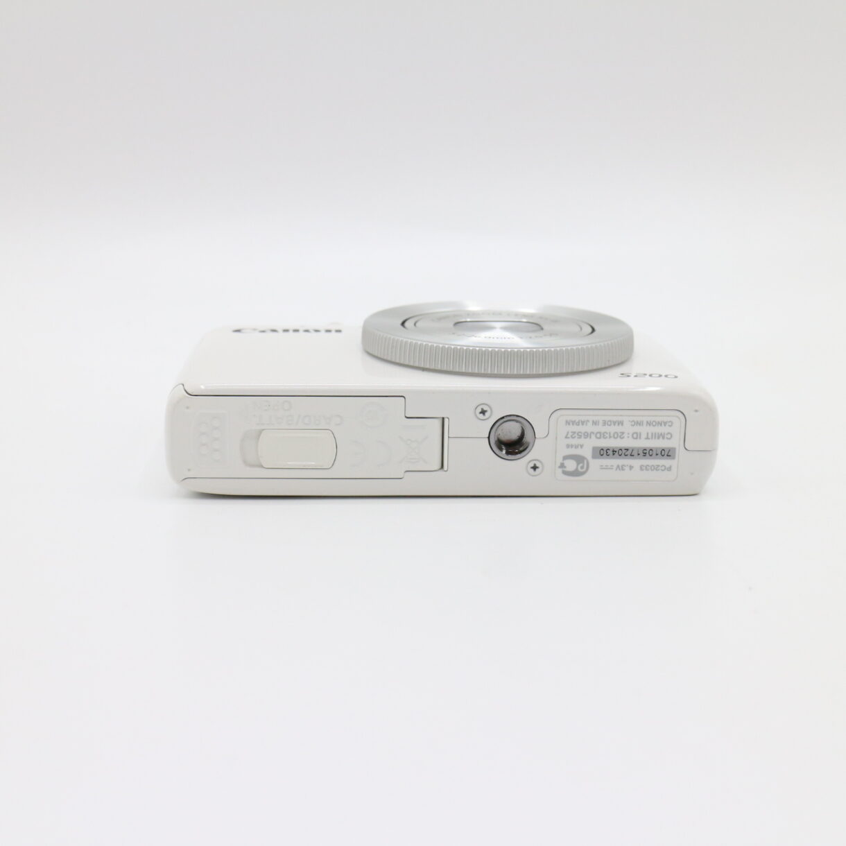 【良品】CANON キヤノン PowerShot S200 ホワイト パワーショット デジタルカメラ コンデジ #LE2029080 - 画像 (12)