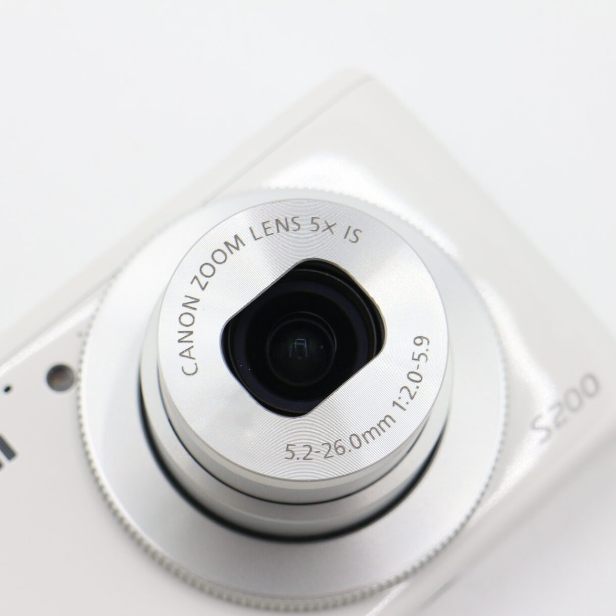 【良品】CANON キヤノン PowerShot S200 ホワイト パワーショット デジタルカメラ コンデジ #LE2029080 - 画像 (2)