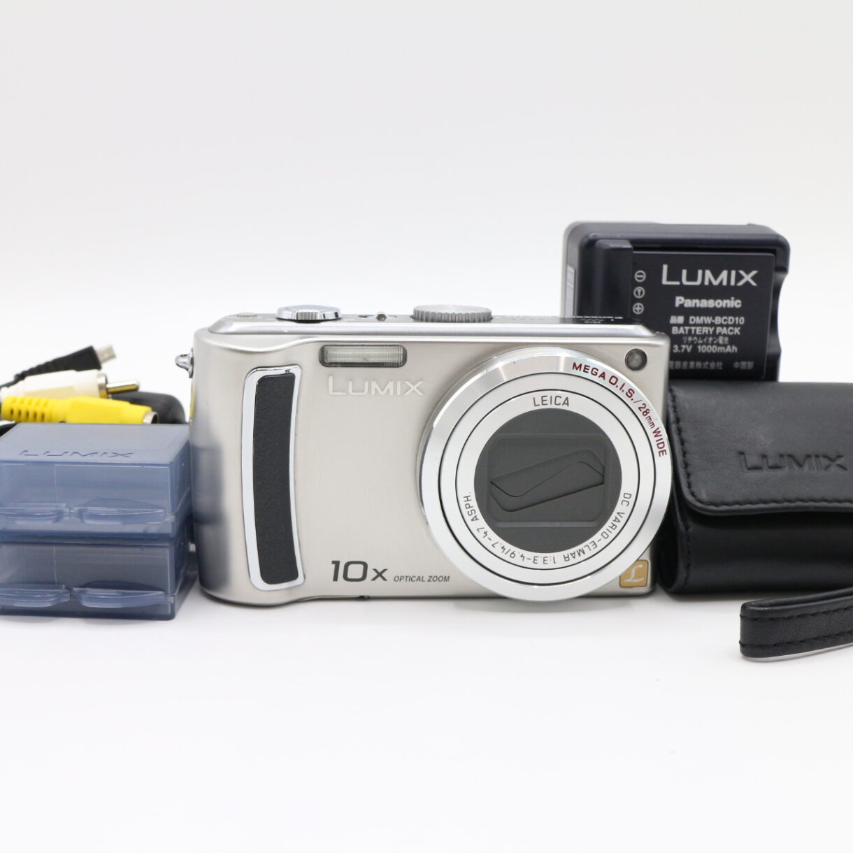【良品】PANASONIC パナソニック デジタルカメラ LUMIX (ルミックス) シルバー DMC-TZ5-S #LE2028455