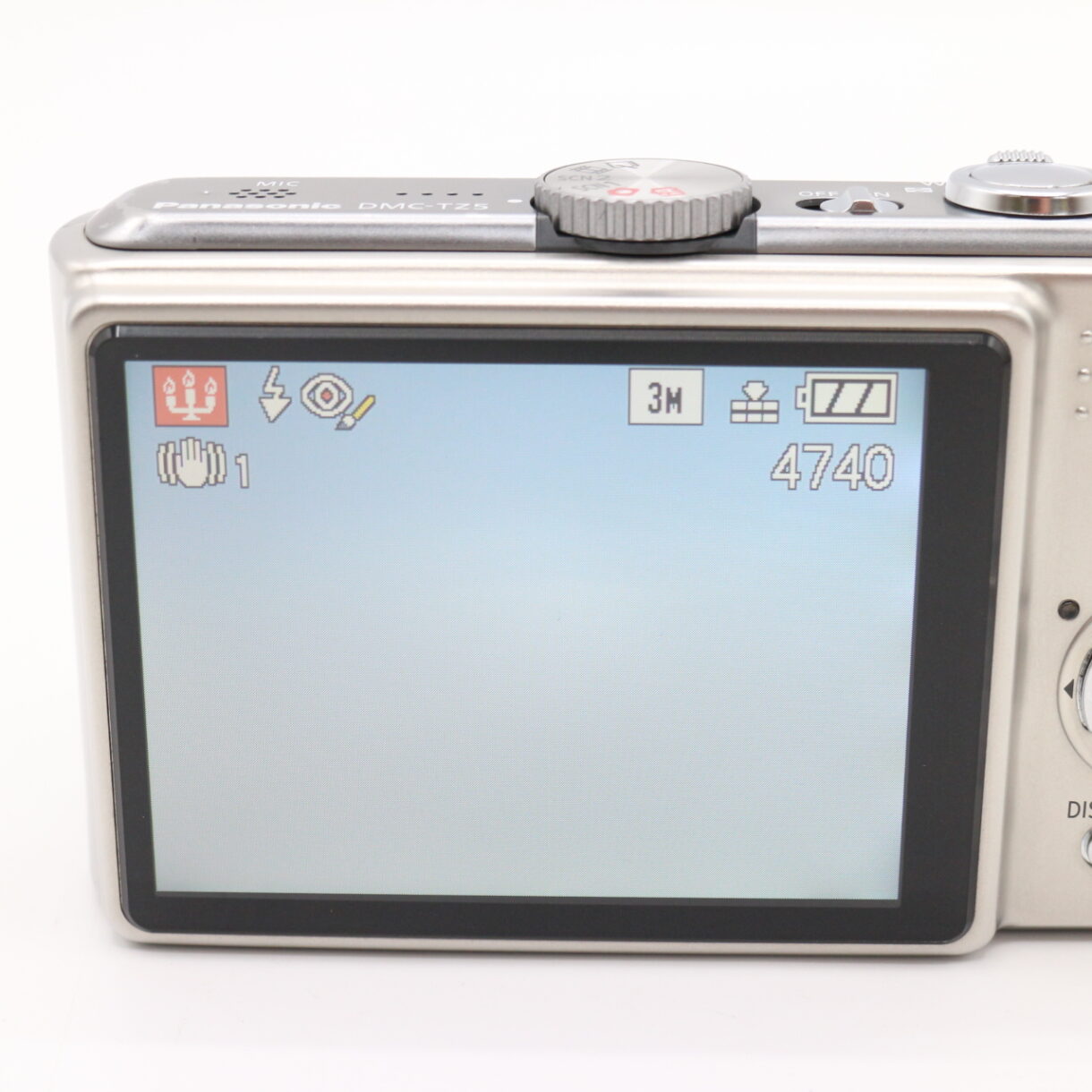 【良品】PANASONIC パナソニック デジタルカメラ LUMIX (ルミックス) シルバー DMC-TZ5-S #LE2028455 - 画像 (12)
