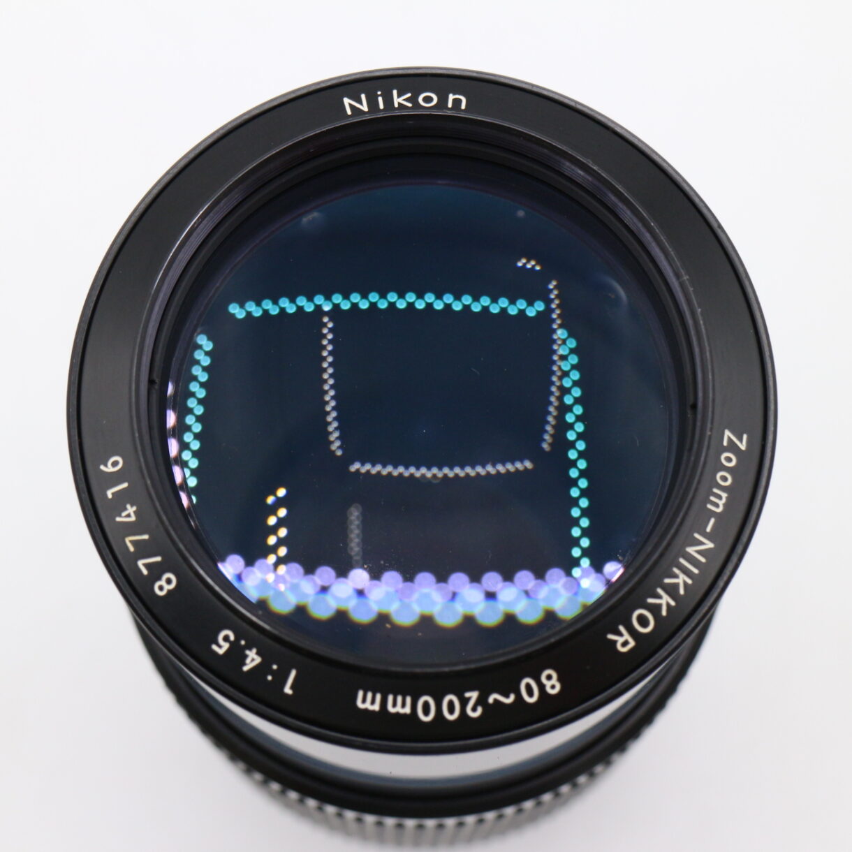 【良品】NIKON ニコン NIKKOR 80-200mm F4.5 望遠ズーム オールドレンズ #LE2029117 - 画像 (2)