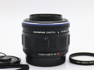 【良品】OLYMPUS オリンパス M.ZUIKO DIGITAL 14-42mm F3.5-5.6 L ED ズームレンズ #LE2029030