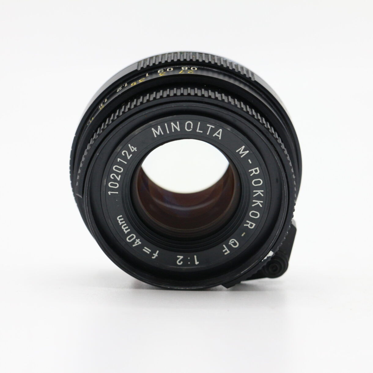 【良品】MINOLTA ミノルタ M-ROKKOR 40mm F2 ライカMマウント 標準 オールドレンズ #LE20291282 - 画像 (4)
