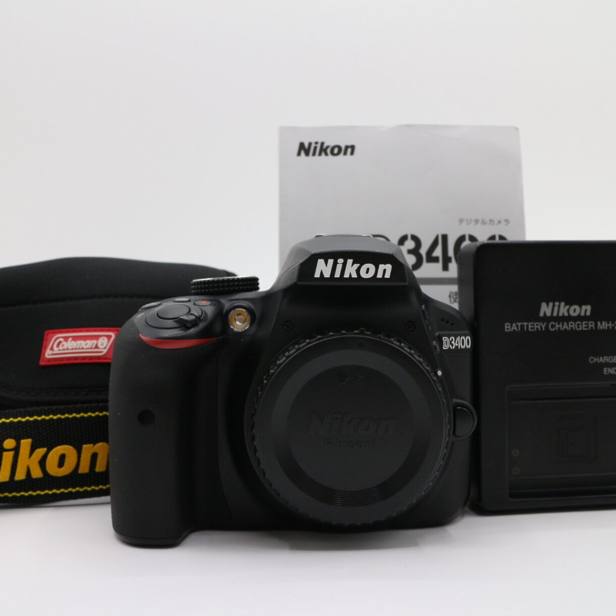 【良品】NIKON ニコン デジタル一眼レフカメラ D3400 ボディー ブラック D3400BK #LE20291491
