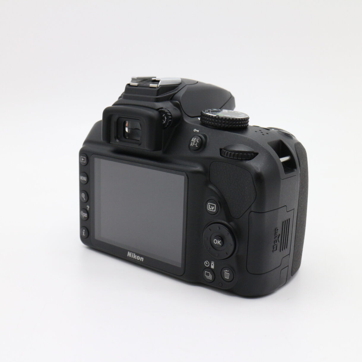 【良品】NIKON ニコン デジタル一眼レフカメラ D3400 ボディー ブラック D3400BK #LE20291491 - 画像 (6)