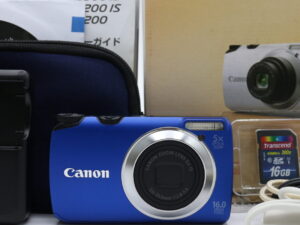【良品】CANON キヤノン デジタルカメラ PSA3300ISブルー PSA3300IS(BL) #LE2028551