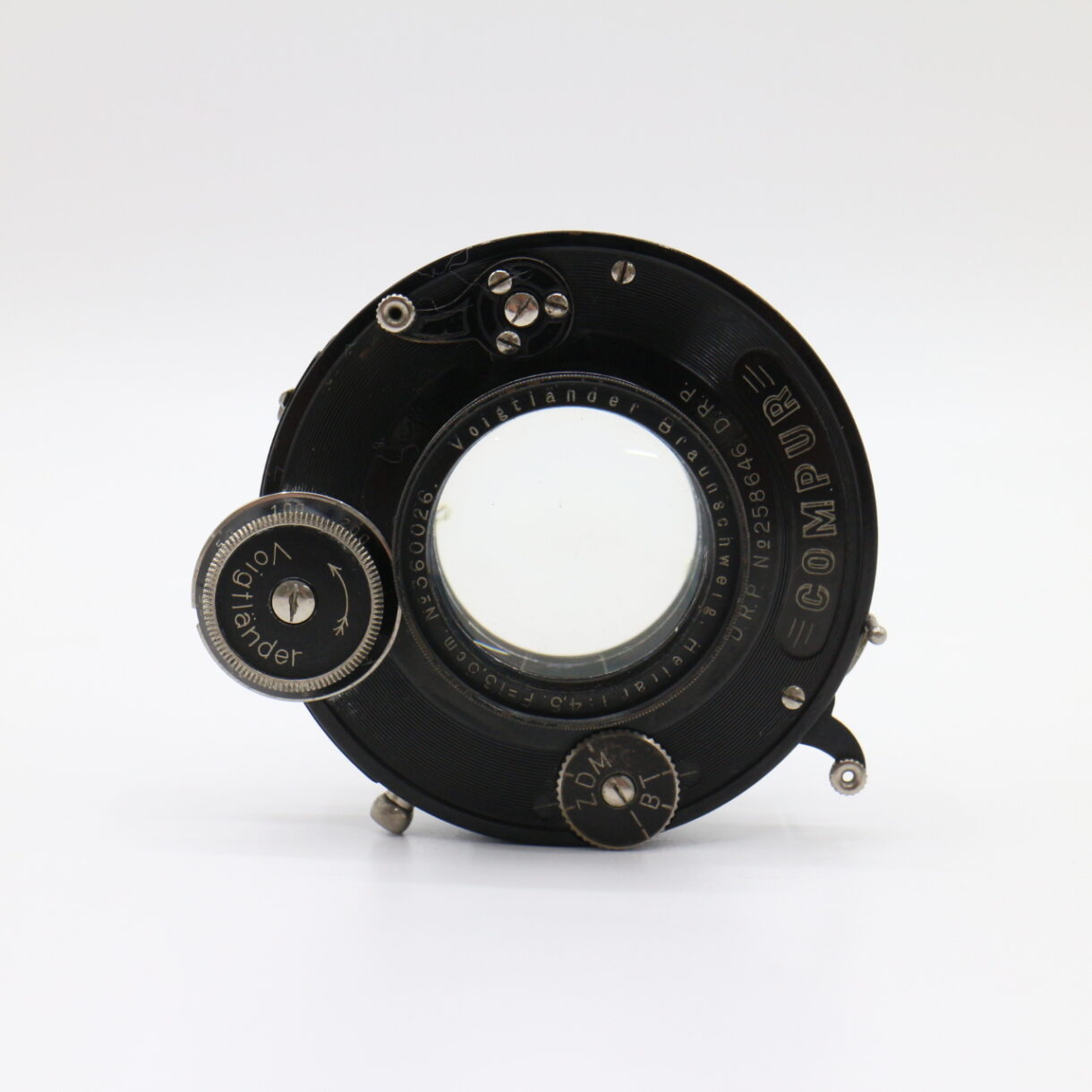 【並品】VOIGTLANDER フォクトレンダー Heliar 4.5/13.5cm 135mm Shutter Compur #LE20275881 - 画像 (5)