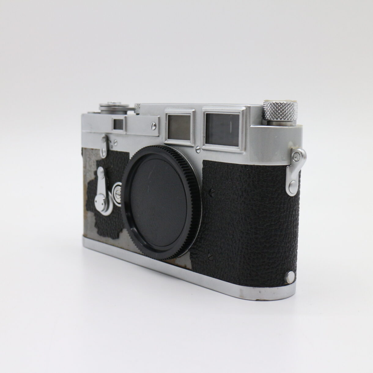 【並品】LEICA ライカ M3 ダブルストローク 前期 シリアル70万番台 レンジファインダーフィルムカメラ #LE2027575 - 画像 (4)