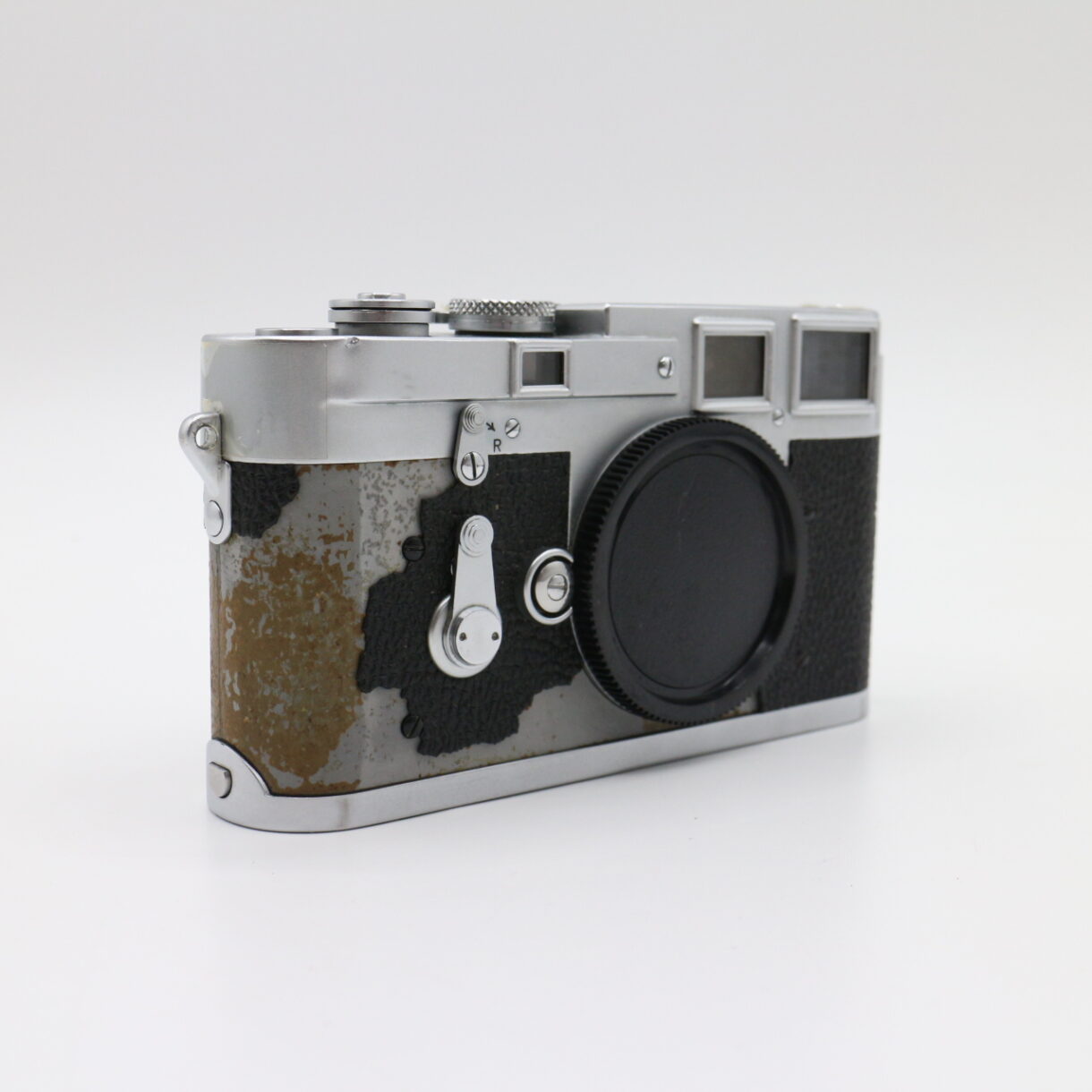 【並品】LEICA ライカ M3 ダブルストローク 前期 シリアル70万番台 レンジファインダーフィルムカメラ #LE2027575 - 画像 (10)