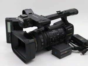 【良品】SONY ソニー HXR-NX5R 業務用ビデオカメラ フルHD NXCAMカムコーダー #LE2029039