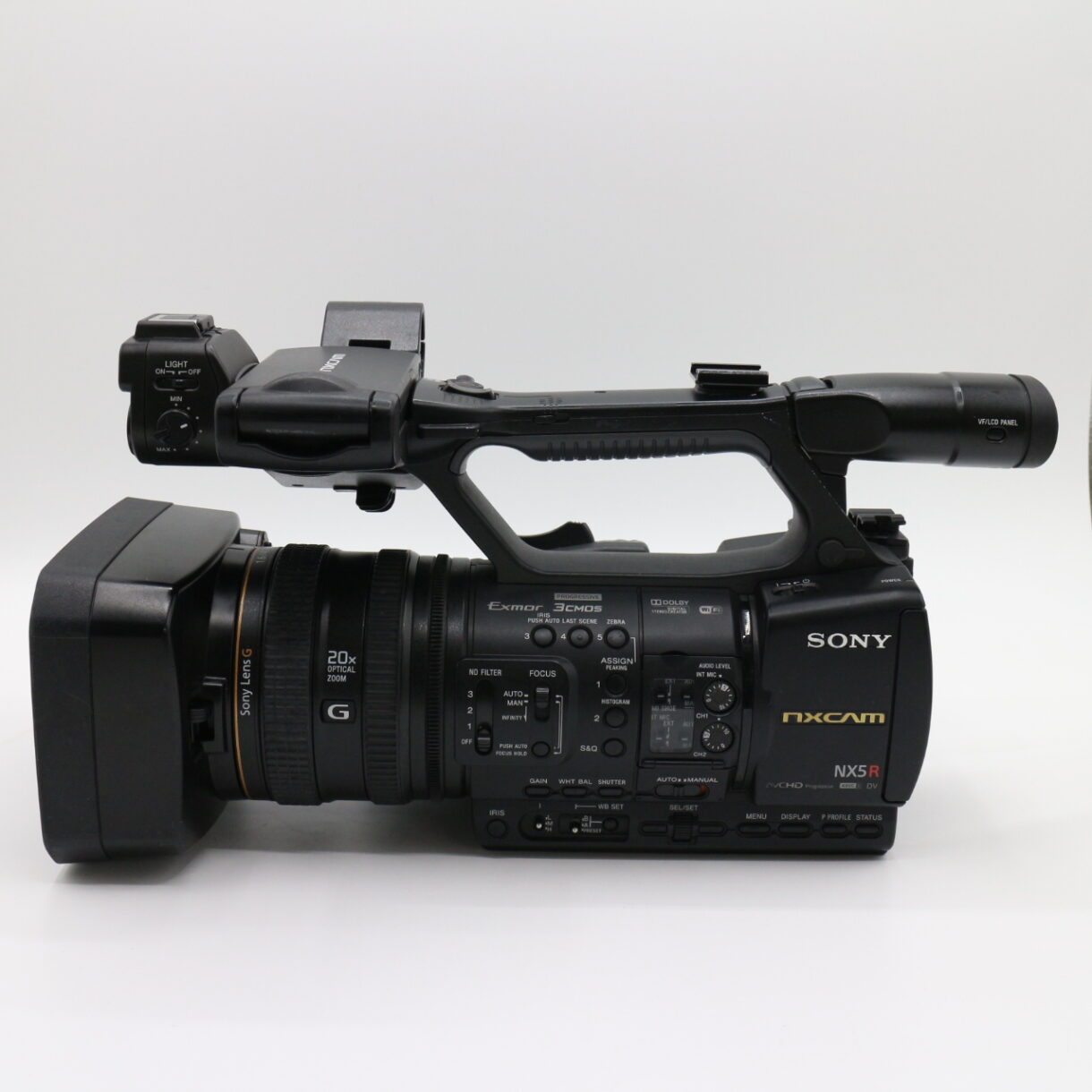 【良品】SONY ソニー HXR-NX5R 業務用ビデオカメラ フルHD NXCAMカムコーダー #LE2029039 - 画像 (4)