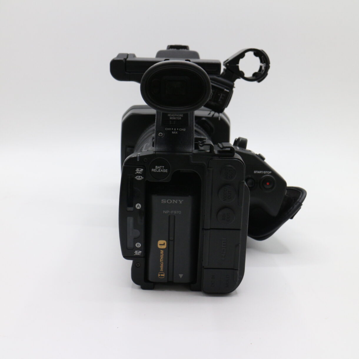 【良品】SONY ソニー HXR-NX5R 業務用ビデオカメラ フルHD NXCAMカムコーダー #LE2029039 - 画像 (6)