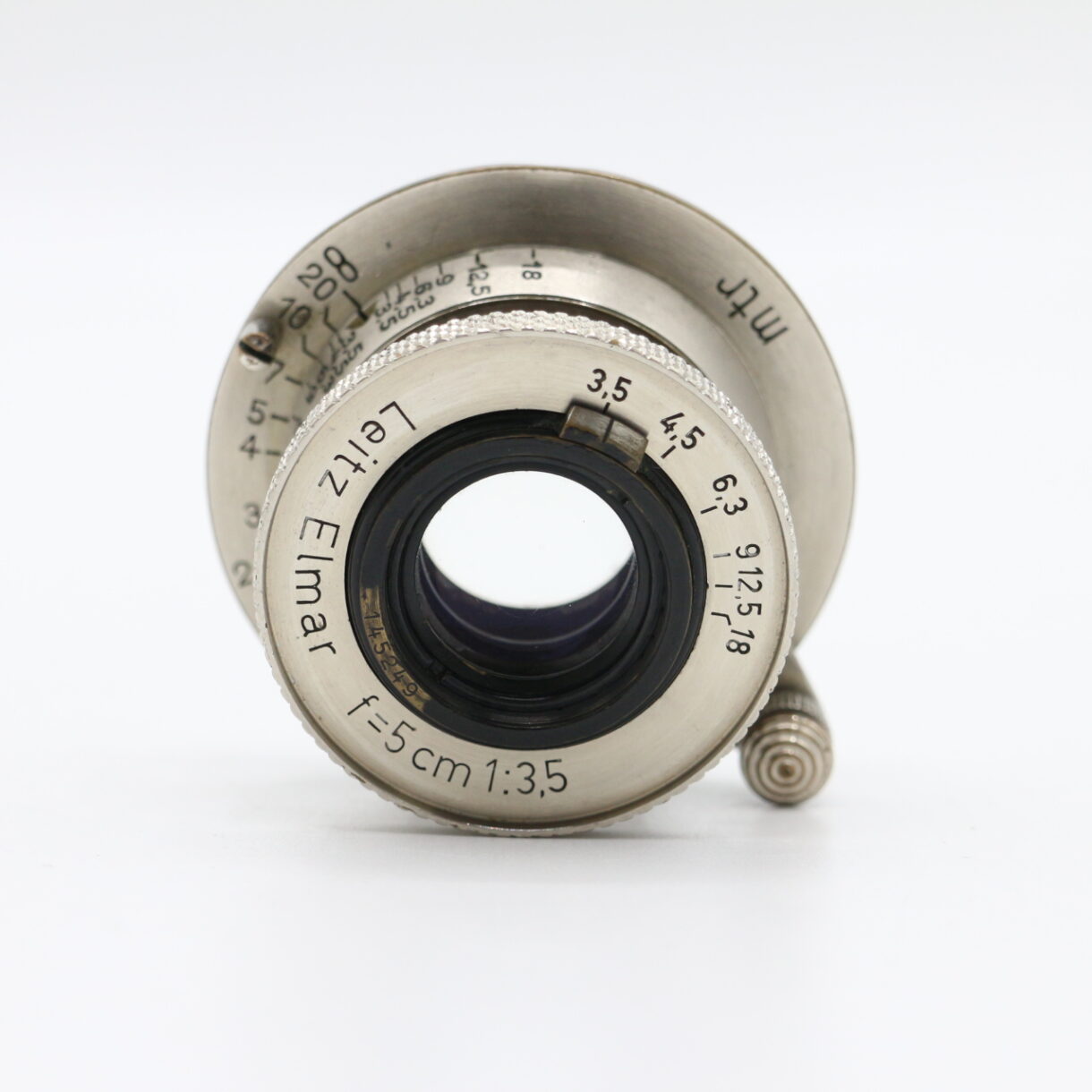 【良品】LEICA ライカ ニッケル エルマー Nickel Elmar 50mm F3.5 5cm L39 Lマウント #LE20275221 - 画像 (6)