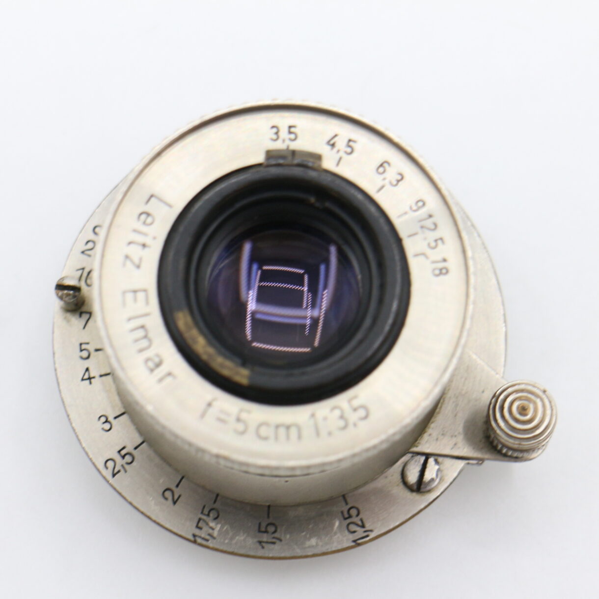 【良品】LEICA ライカ ニッケル エルマー Nickel Elmar 50mm F3.5 5cm L39 Lマウント #LE20275221 - 画像 (8)