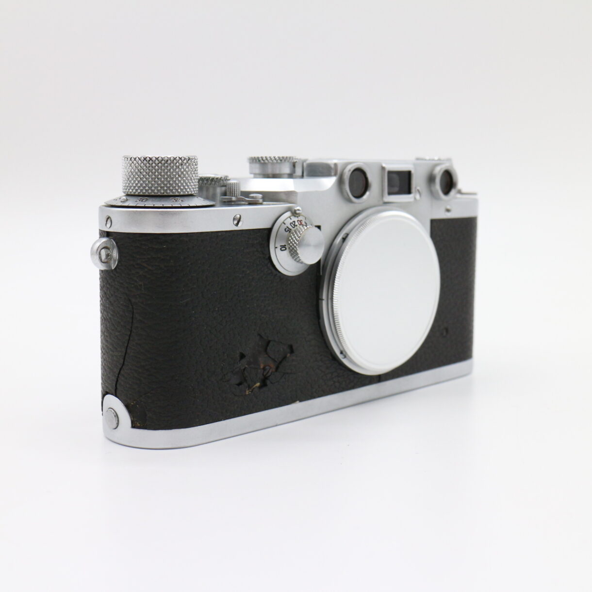 【良品】LEICA ライカ IIIc ボディ Ernst Leitz Wetzlar バルナック レンジファインダー フィルムカメラ #LE2027522 - 画像 (10)