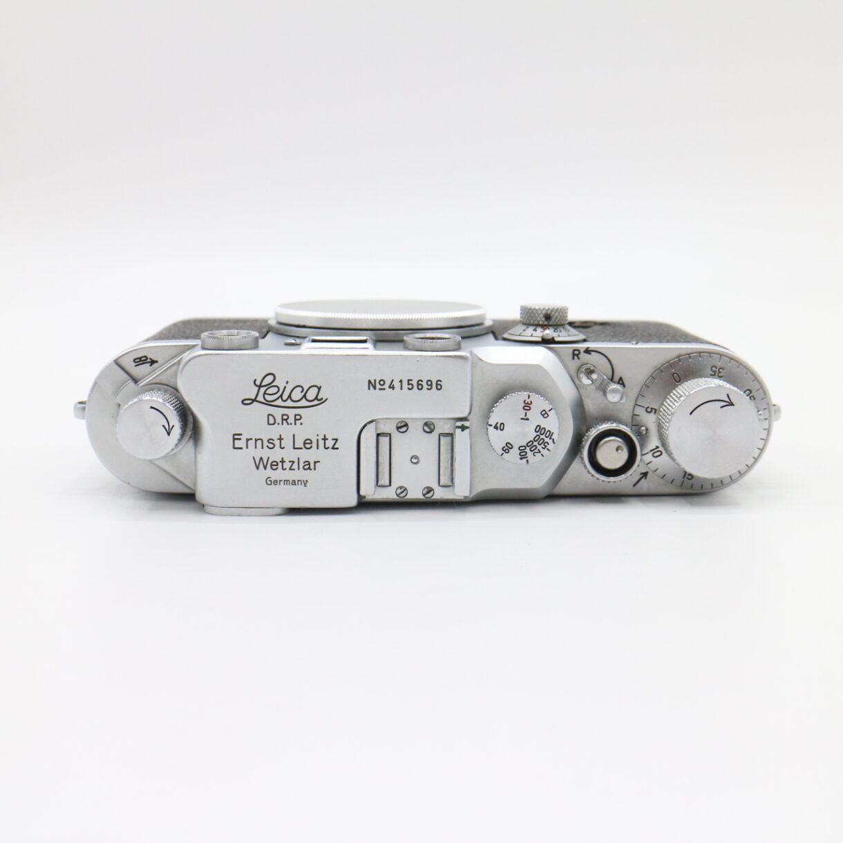 【良品】LEICA ライカ IIIc ボディ Ernst Leitz Wetzlar バルナック レンジファインダー フィルムカメラ #LE2027522 - 画像 (11)