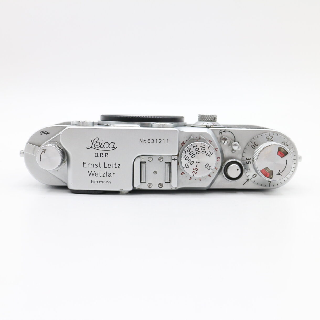 【良品】LEICA ライカ IIIf ボディ Ernst Leitz Wetzlar Barnack バルナックライカ Lマウント レンジファインダー フィルムカメラ #LE2027538 - 画像 (9)