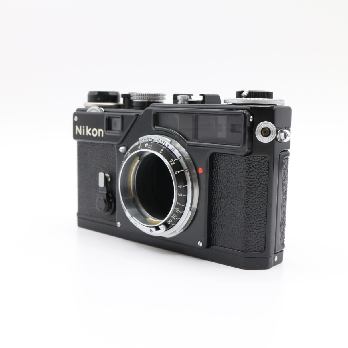 【良品】NIKON ニコン SP ブラックペイント レンジファインダー フィルムカメラ ボディ #LE20276061 - 画像 (2)