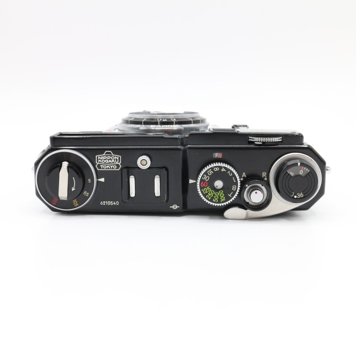 【良品】NIKON ニコン SP ブラックペイント レンジファインダー フィルムカメラ ボディ #LE20276061 - 画像 (9)