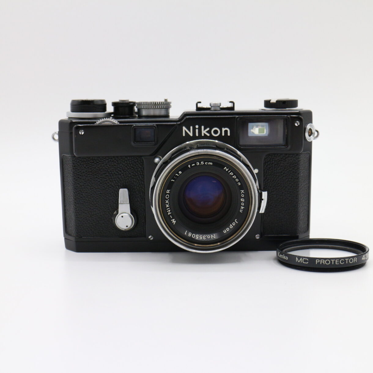 【良品】NIKON ニコン S3 ブラック 復刻 W-NIKKOR-C F1.8 35mm Sマウント レンジファインダー #LE20275332