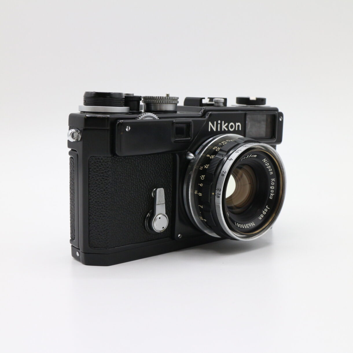 【良品】NIKON ニコン S3 ブラック 復刻 W-NIKKOR-C F1.8 35mm Sマウント レンジファインダー #LE20275332 - 画像 (8)