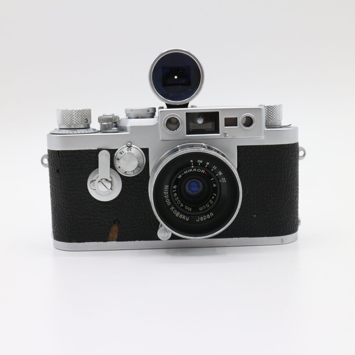 【良品】LEICA ライカ IIIf NIPPON KOGAKU ニコン W-NIKKOR 2.5cm F4 L39 #LE2027539