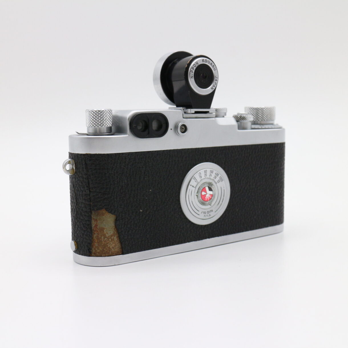 【良品】LEICA ライカ IIIf NIPPON KOGAKU ニコン W-NIKKOR 2.5cm F4 L39 #LE2027539 - 画像 (6)