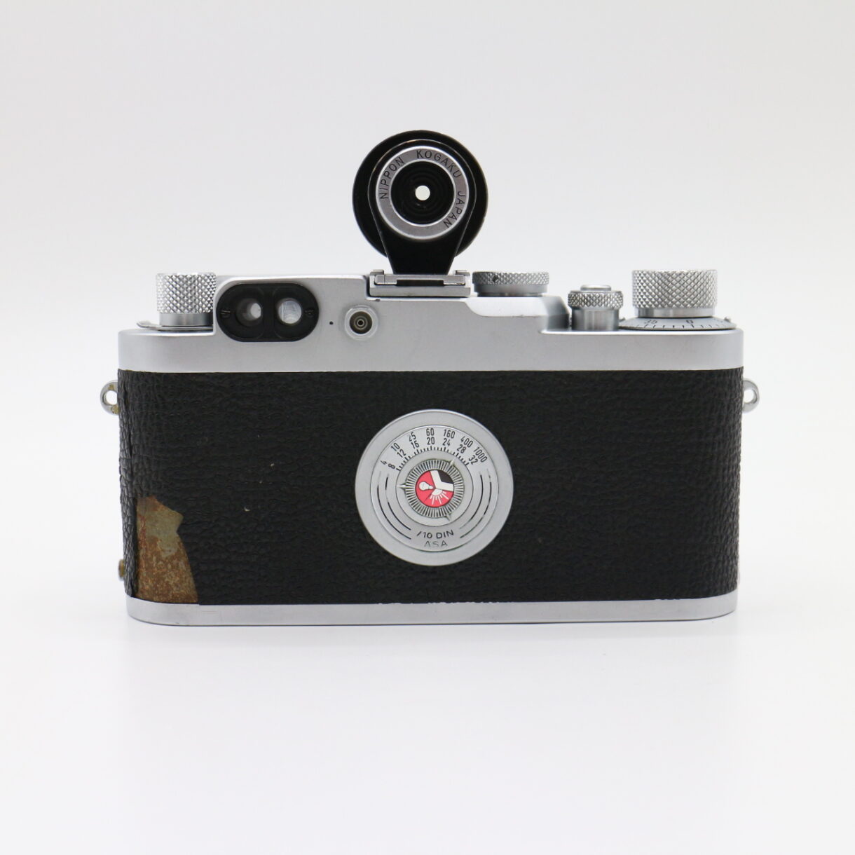 【良品】LEICA ライカ IIIf NIPPON KOGAKU ニコン W-NIKKOR 2.5cm F4 L39 #LE2027539 - 画像 (7)