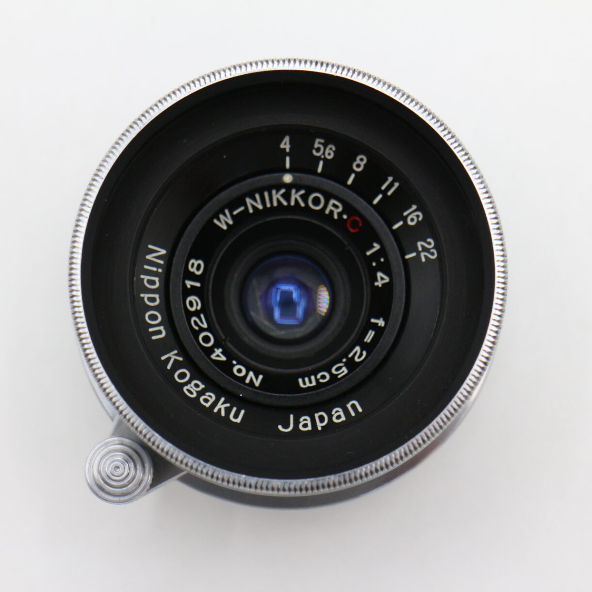 【良品】LEICA ライカ IIIf NIPPON KOGAKU ニコン W-NIKKOR 2.5cm F4 L39 #LE2027539 - 画像 (2)
