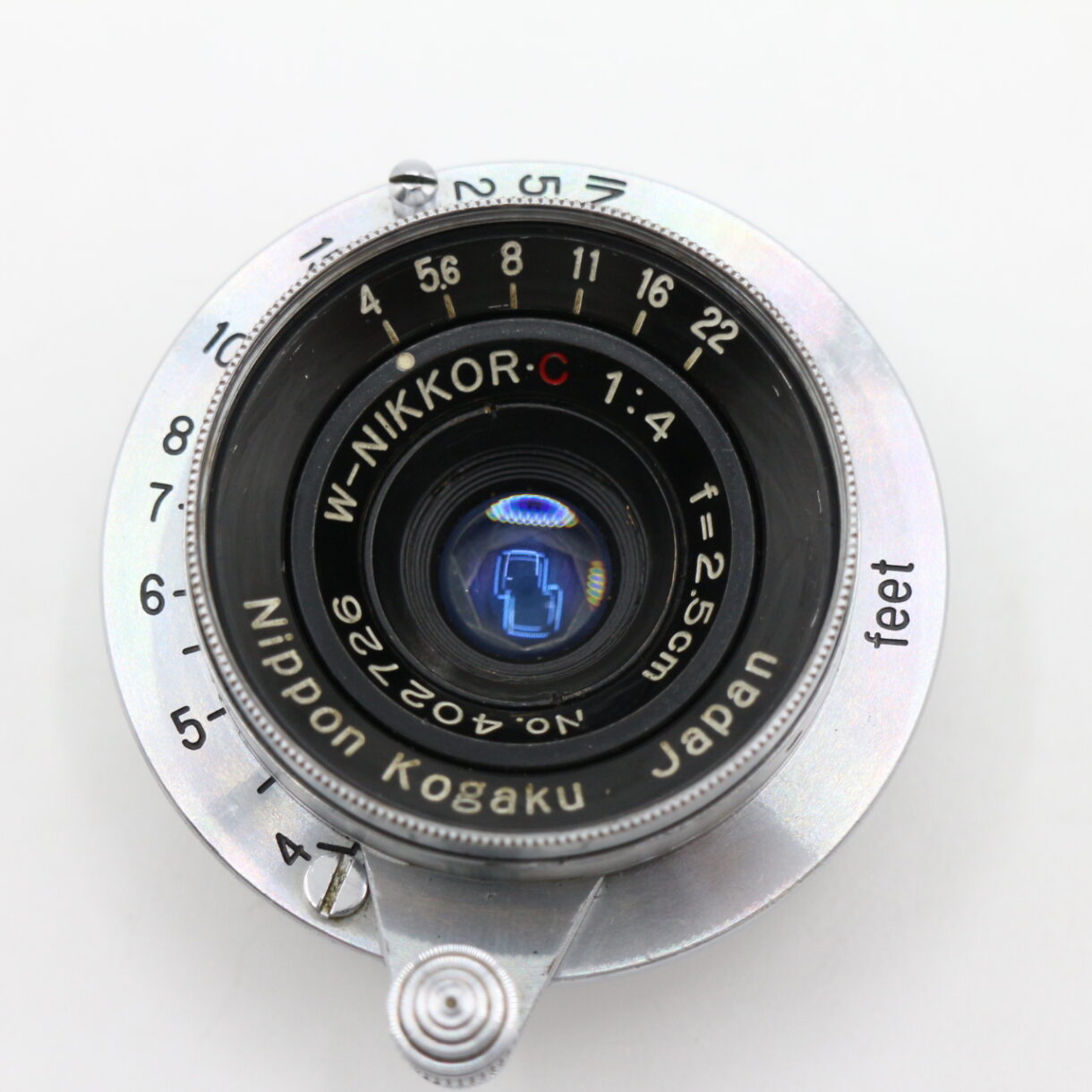 【良品】NIKON ニコン W-NIKKOR.C 2.5cm 25mm F4 L39 ライカLマウント 日本光学 超広角 #LE2027373 - 画像 (3)