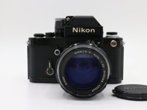 【良品】NIKON F2 フォトミックA ブラック NIKKOR-P Auto 105mm 2.5 #LE2029189