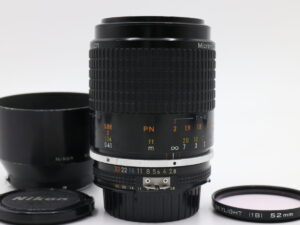 【良品】NIKON ニコン AI-S Micro-NIKKOR 105mm F2.8 ニコン MF 中望遠 ニッコール #LE2027342